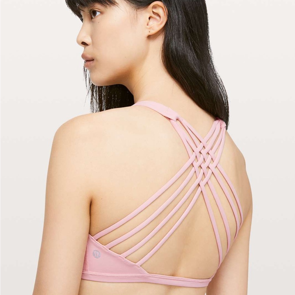 Lululemon Free to Be Bra Top — High Neck
Pink
